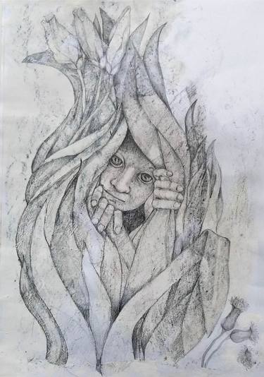 Print of Figurative Fantasy Drawings by Silvia Elena