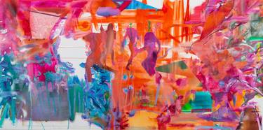 Original Abstract Expressionism Abstract Paintings by Wojciech Skiba