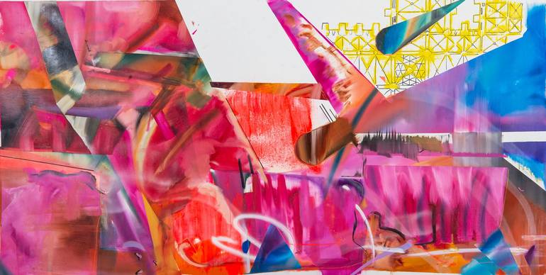 Original Abstract Expressionism Abstract Paintings by Wojciech Skiba