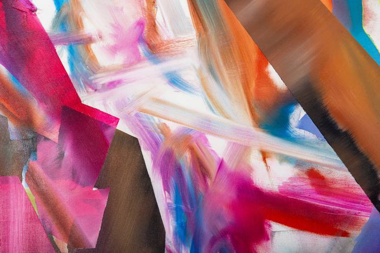 Original Abstract Expressionism Abstract Painting by Wojciech Skiba