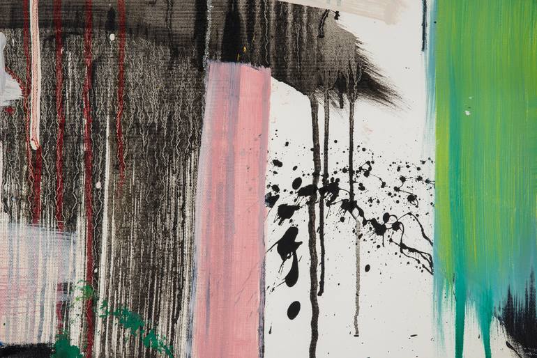 Original Abstract Expressionism Abstract Painting by Wojciech Skiba