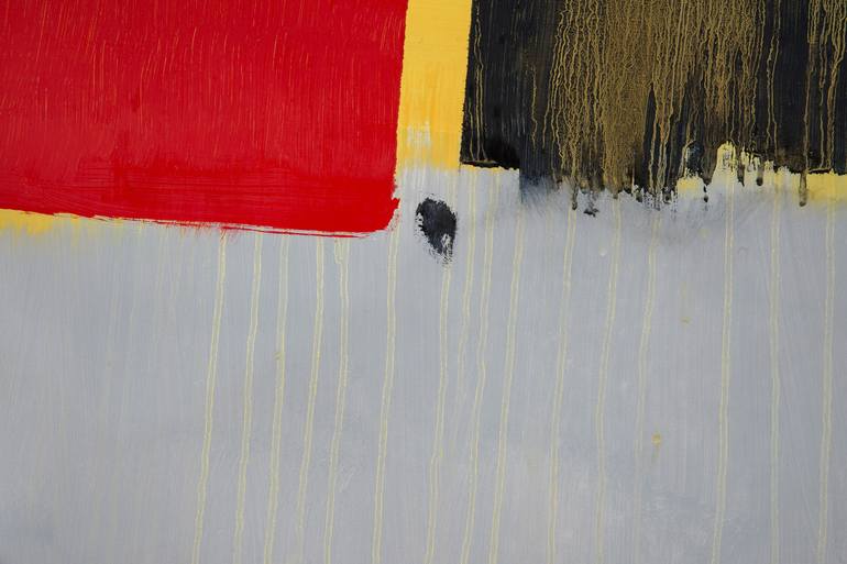 Original Abstract Expressionism Abstract Painting by Wojciech Skiba