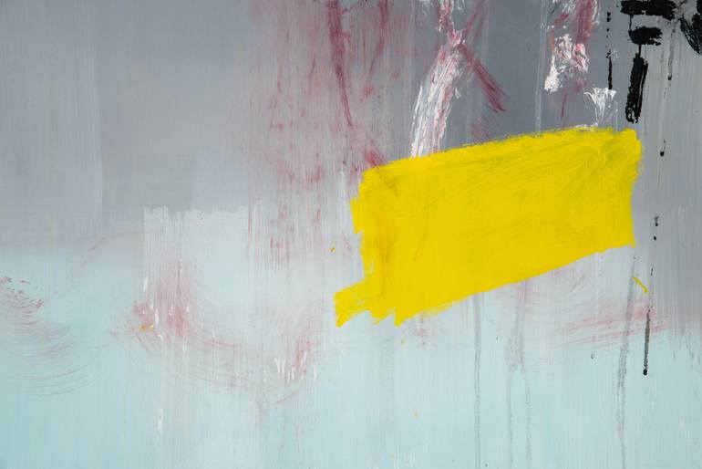 Original Abstract Expressionism Abstract Painting by Wojciech Skiba