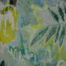 Leaves symbolize loss. Leaves as as a wings for little angel.
Oil painting on unstretched canvas.