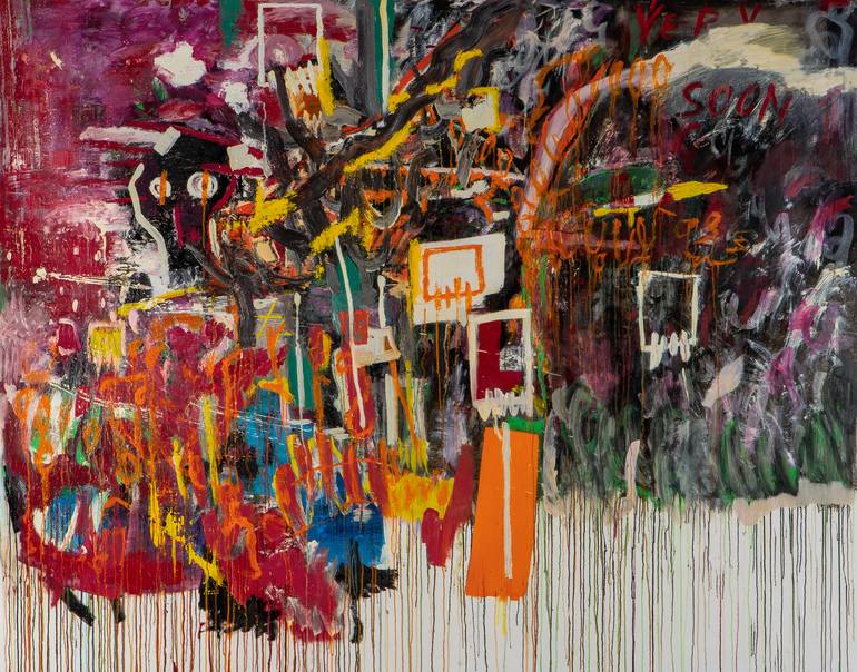 Original Abstract Expressionism Abstract Paintings by Wojciech Skiba