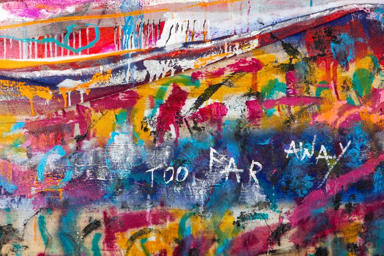 Original Abstract Expressionism Abstract Painting by Wojciech Skiba