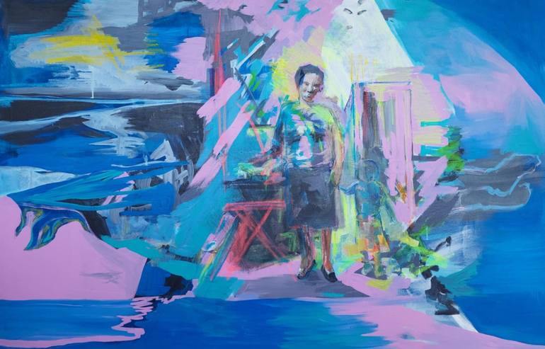 Print of Abstract Expressionism Body Paintings by Evita K