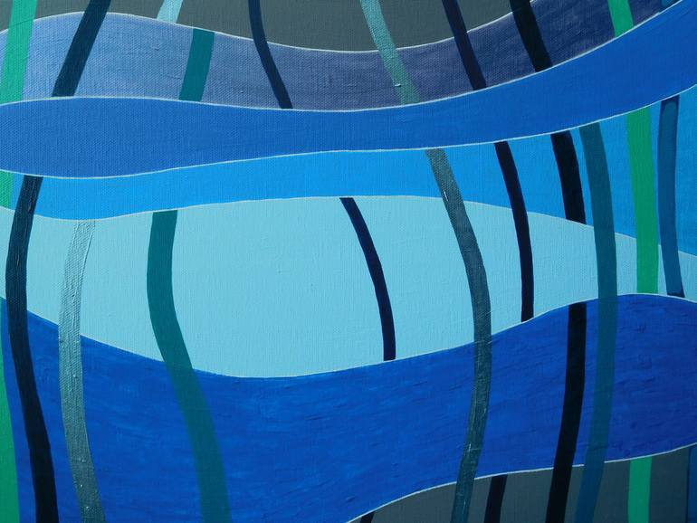 Original Abstract Painting by Svetlozar Tenov