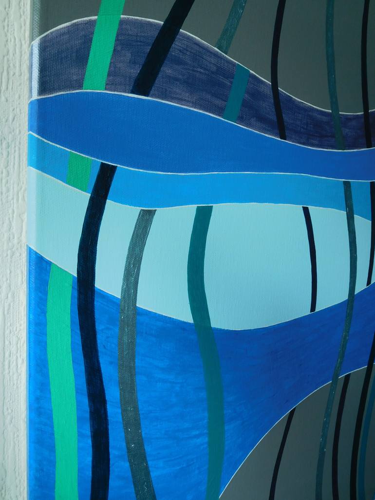 Original Abstract Painting by Svetlozar Tenov