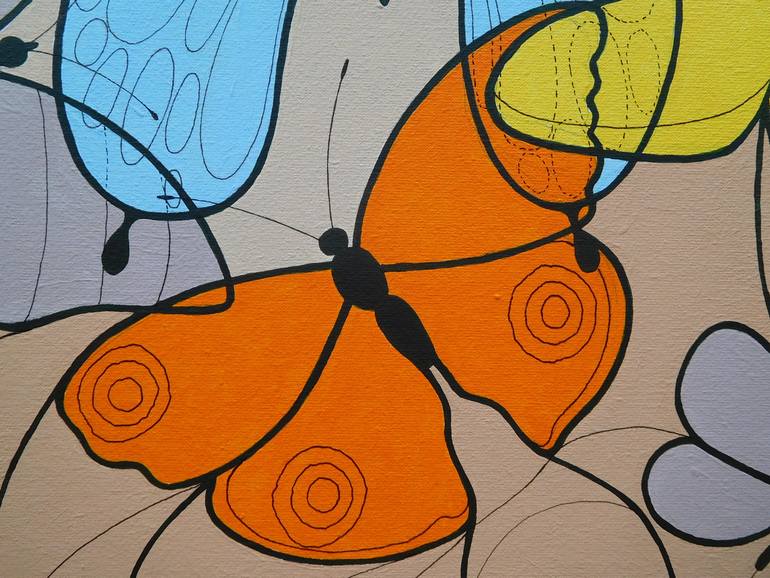 Original Abstract Expressionism Abstract Painting by Svetlozar Tenov