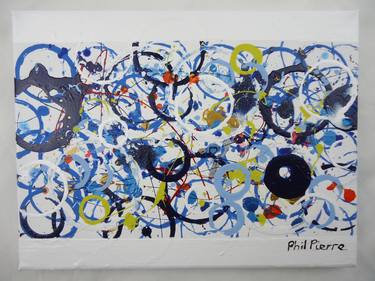 Original Abstract Paintings by Philip Pierre