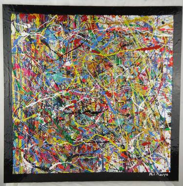 Original Abstract Painting by Philip Pierre