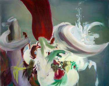 Original Abstract Expressionism Abstract Paintings by Faith Yu