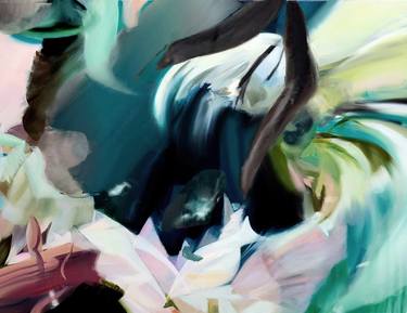 Original Abstract Paintings by Faith Yu