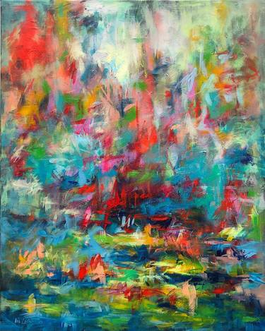 Original Abstract Paintings by Nicole Leidenfrost