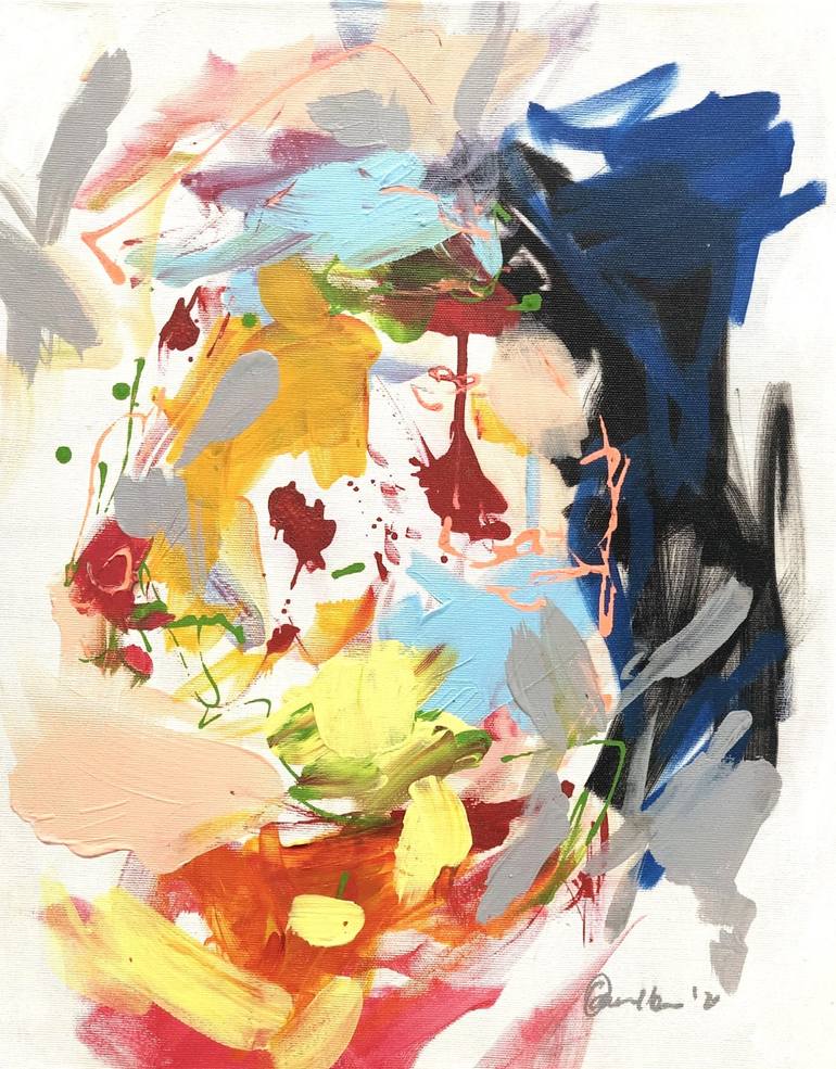 Print of Abstract Expressionism Abstract Paintings by Nicole Leidenfrost