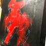 The bull is like the trademark of Nicole Leidenfrost. This dynamik, powerfull line of the bull and the classic black background is really special.