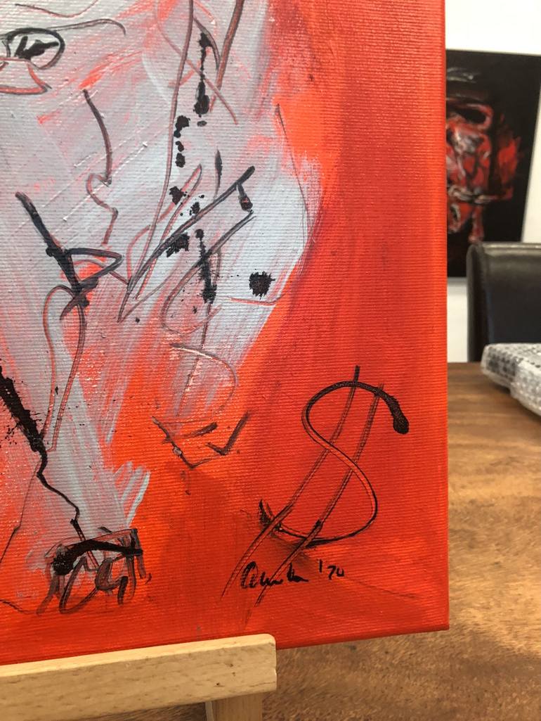 Original Figurative Cows Painting by Nicole Leidenfrost