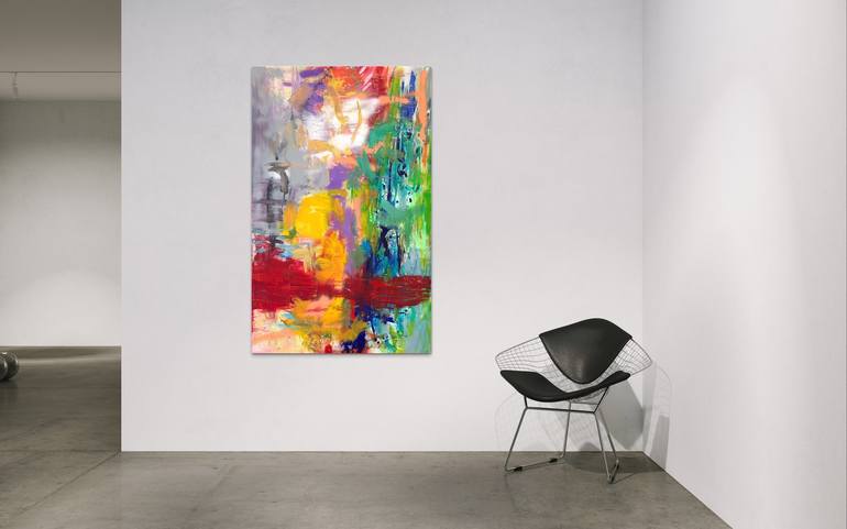 Original Abstract Painting by Nicole Leidenfrost