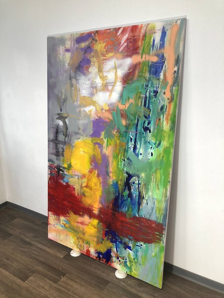 Original Abstract Painting by Nicole Leidenfrost