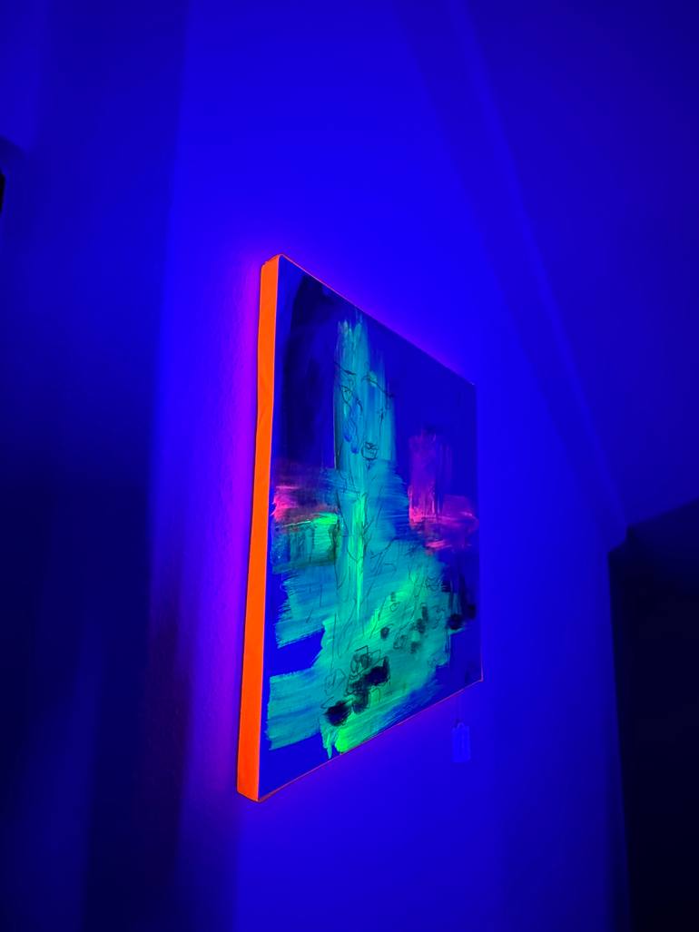 Original Abstract Expressionism Other Painting by Nicole Leidenfrost