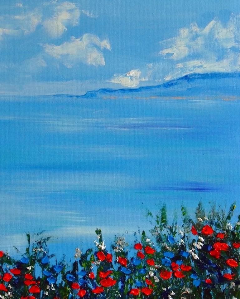 Original Impressionism Landscape Painting by Mary Kirova