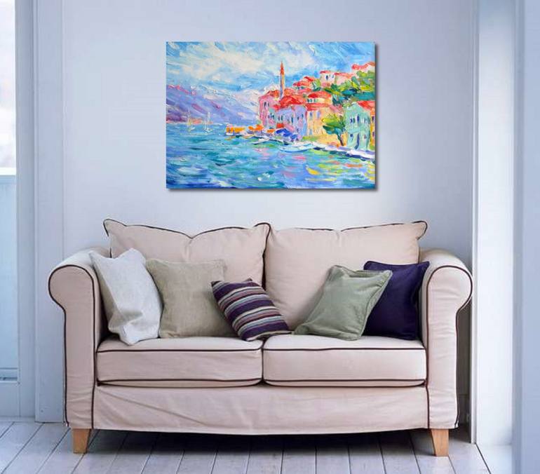 Original Impressionism Landscape Painting by Mary Kirova