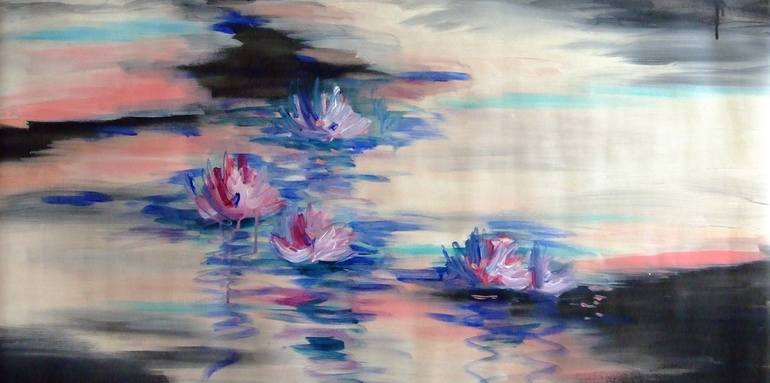 Original Floral Painting by Mary Kirova