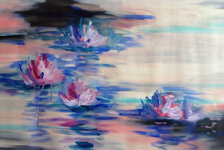 Original Floral Painting by Mary Kirova