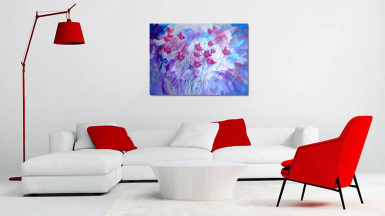 Original Floral Painting by Mary Kirova