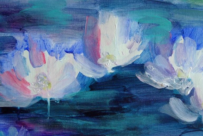 Original Floral Painting by Mary Kirova