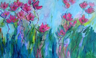 Print of Floral Paintings by Mary Kirova