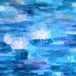 Water Lilies. Inspired by Monet #53 by Mary Kirova