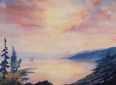 Original Fine Art Landscape Paintings by Elaine Henderson