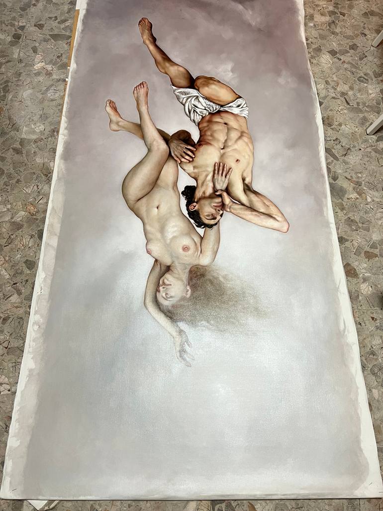 Original Contemporary Body Painting by Raliza Georgieva