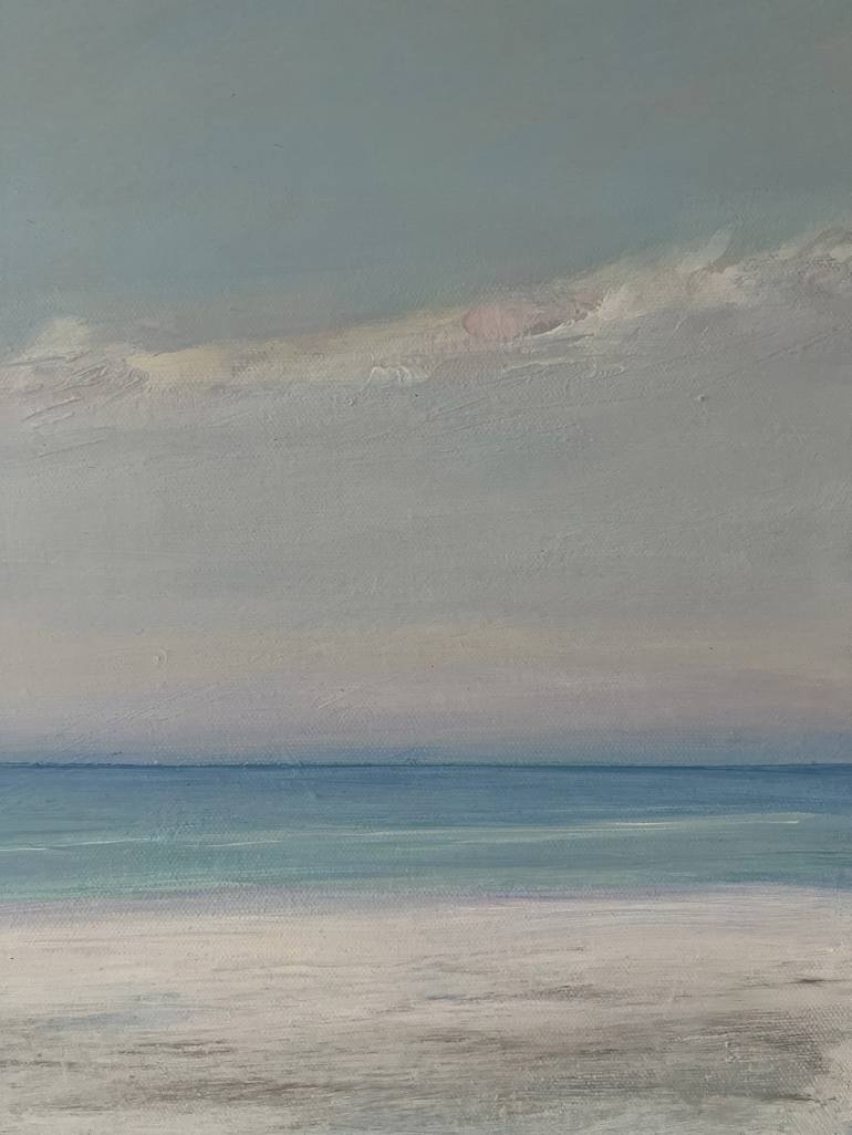 Original Impressionism Seascape Painting by Hasso Heybrock
