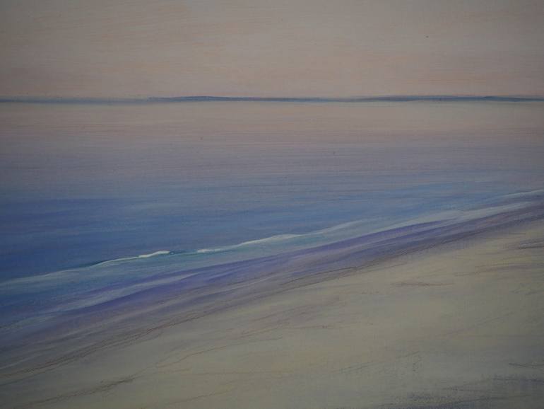 Original Expressionism Beach Painting by Hasso Heybrock