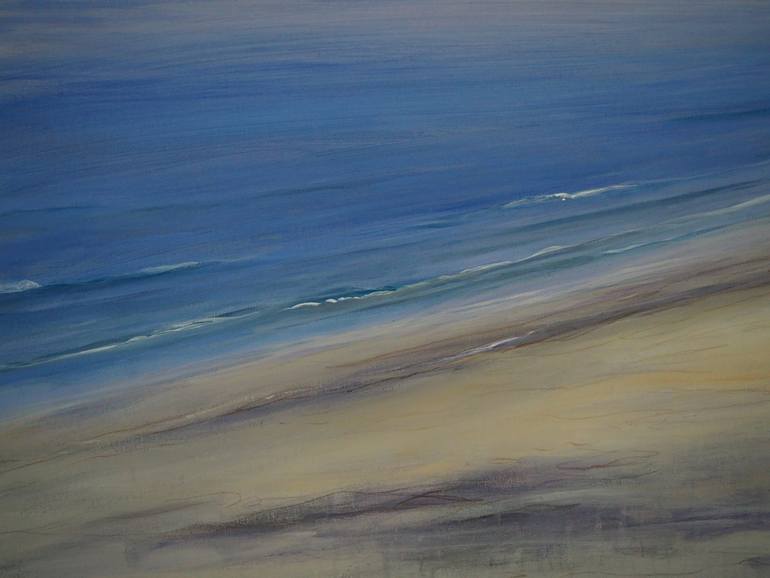 Original Expressionism Beach Painting by Hasso Heybrock
