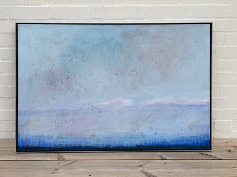 Original Abstract Nature Painting by Hasso Heybrock
