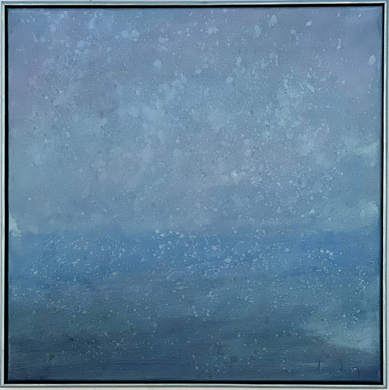 Original Impressionism Abstract Painting by Hasso Heybrock