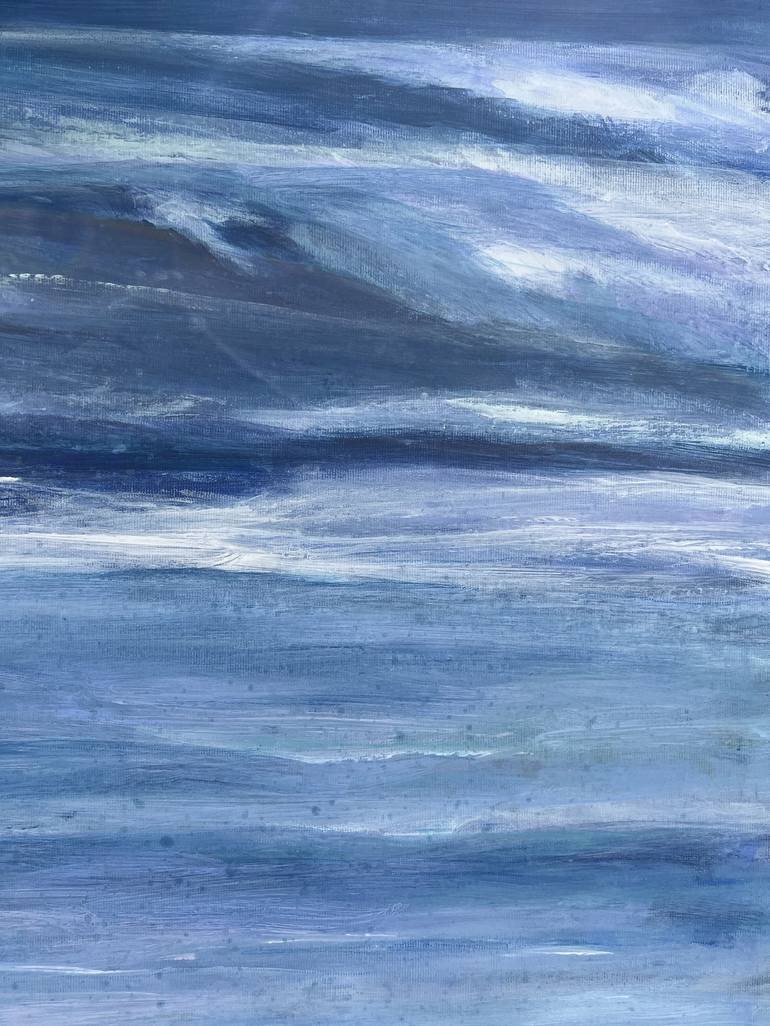 Original Impressionism Seascape Painting by Hasso Heybrock