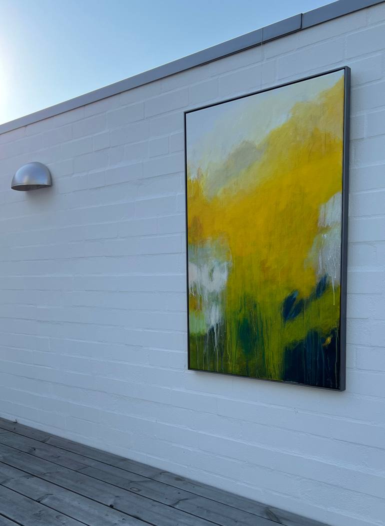 Original Abstract Expressionism Abstract Painting by Hasso Heybrock