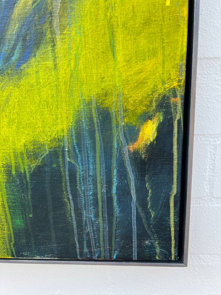 Original Abstract Expressionism Abstract Painting by Hasso Heybrock