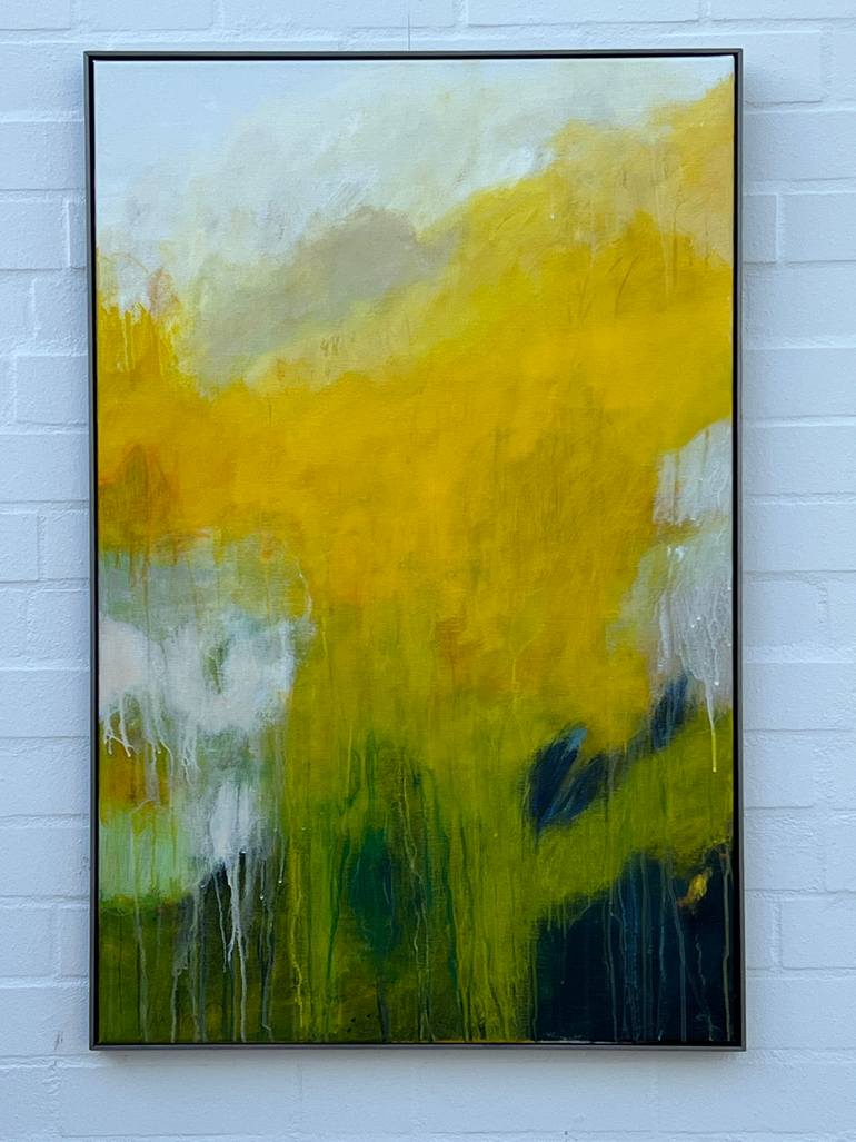 Original Abstract Expressionism Abstract Painting by Hasso Heybrock