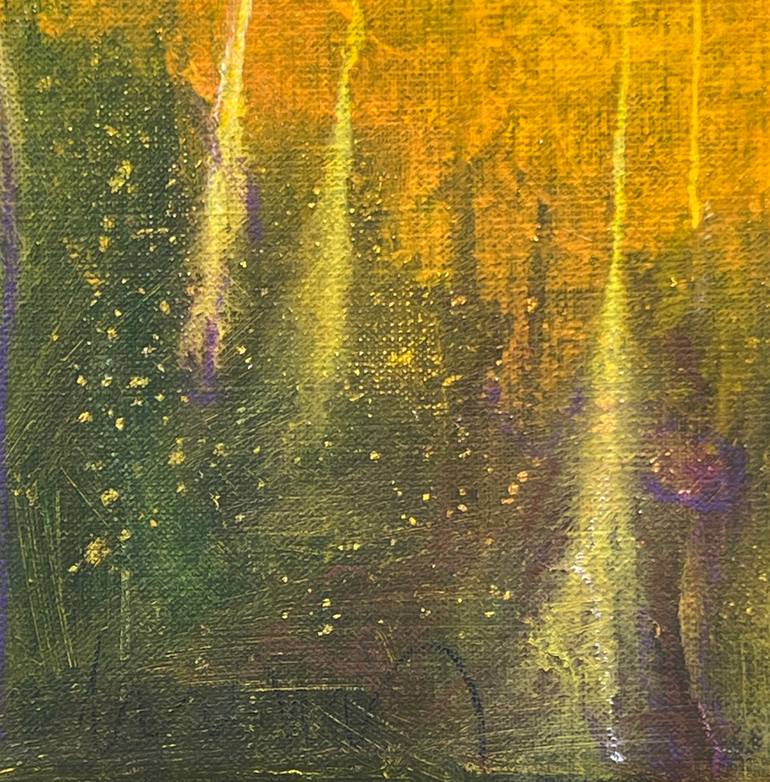 Original Abstract Expressionism Abstract Painting by Hasso Heybrock