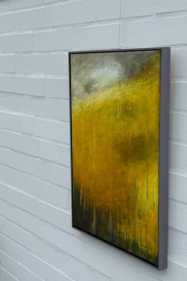 Original Abstract Expressionism Abstract Painting by Hasso Heybrock