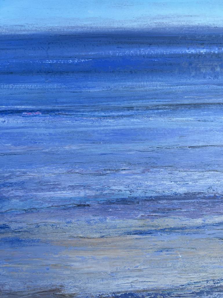 Original Impressionism Seascape Painting by Hasso Heybrock