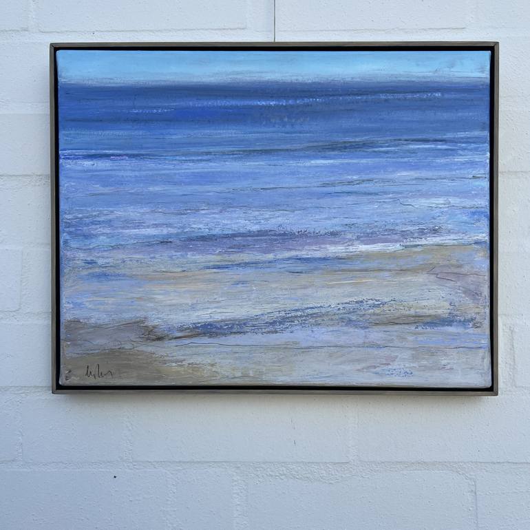 Original Impressionism Seascape Painting by Hasso Heybrock