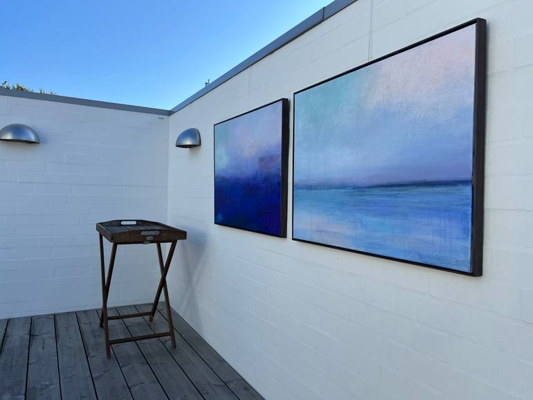 Original Impressionism Seascape Painting by Hasso Heybrock