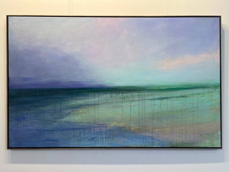 Original Impressionism Landscape Painting by Hasso Heybrock